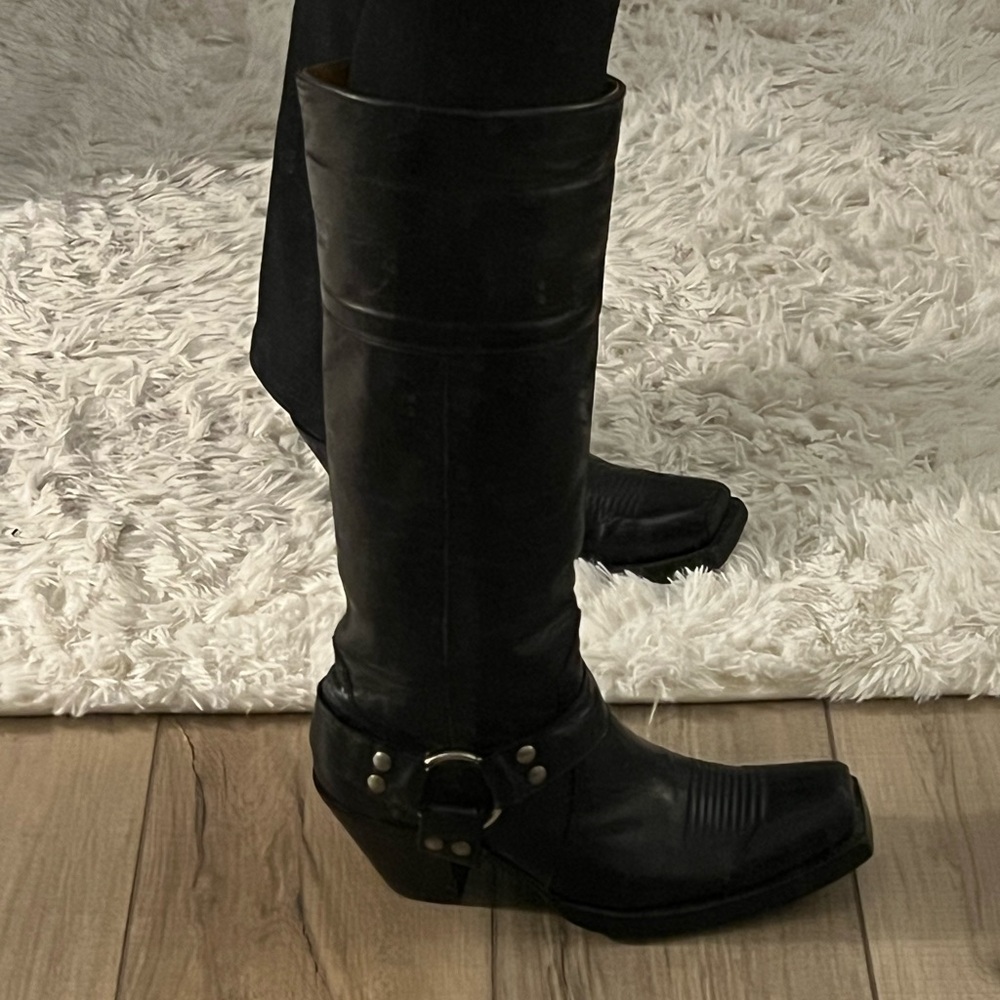 Classic RARE Old Gringo Tall Harness Boot Size 8 - Picture 13 of 16